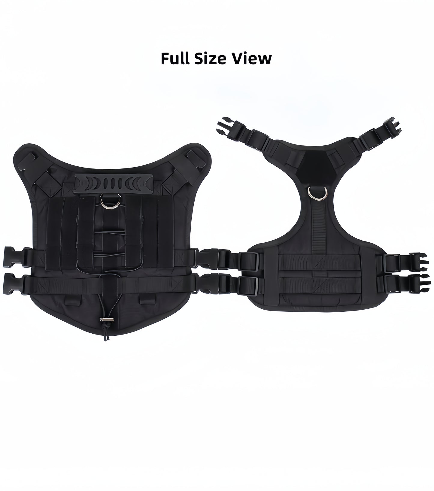 Tactical Dog Vest Harness – Water-Resistant Outdoor Chest Harness for Medium & Large Breeds
