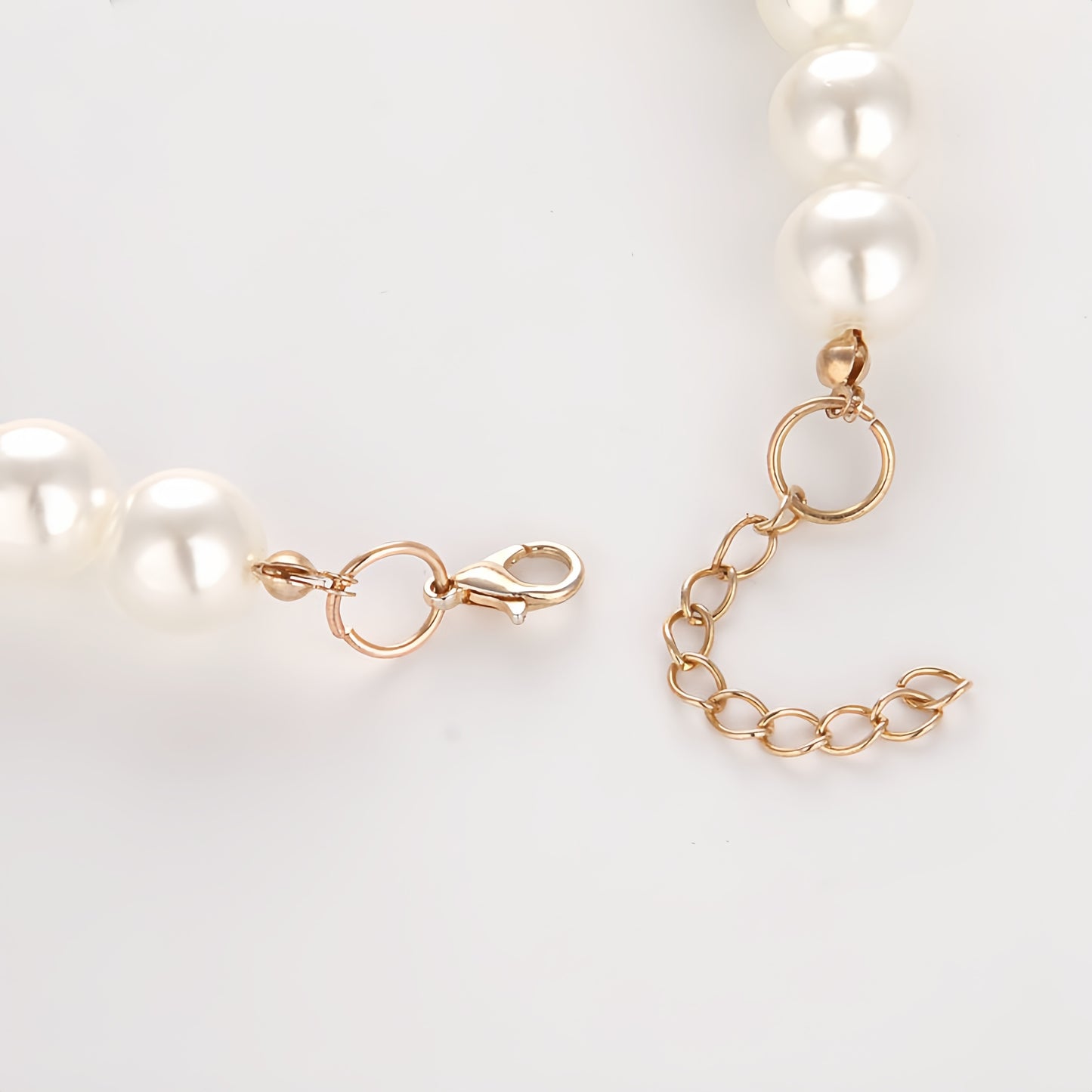 Faux Pearl Cat Collar with Bell | Charming Star, Crown, Sailboat & Red Lips Designs
